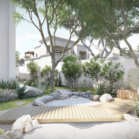 Create A Tree-Filled Desert Oasis