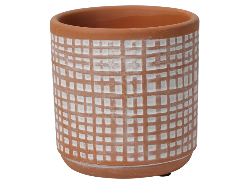 Pottery flower pot 9.2x9.5cm