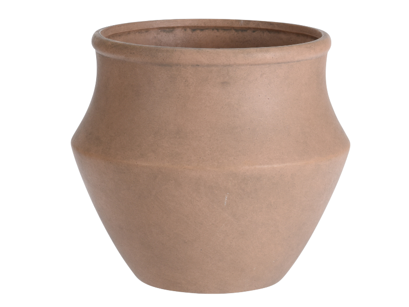 Curv terra pot 21x21x8cm