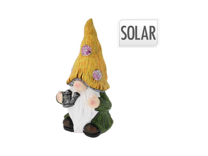 Dwarf with watercan and solar yellow