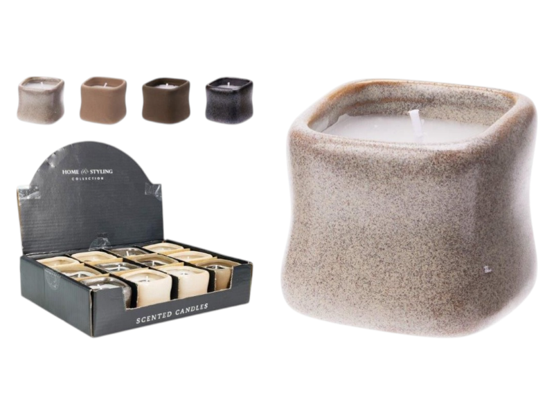 Porcelain scented candle