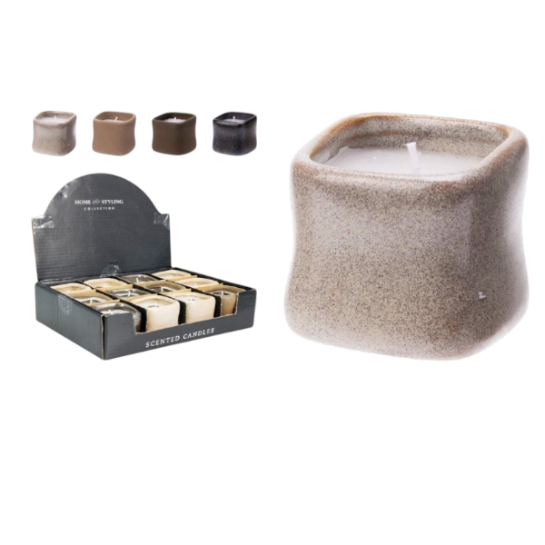 Porcelain scented candle