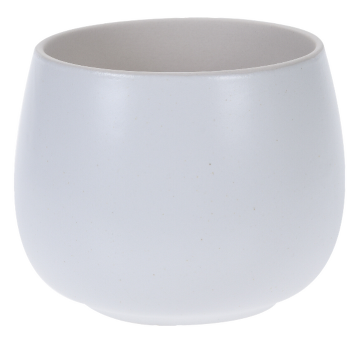 Ceramic flower pot round assrt.