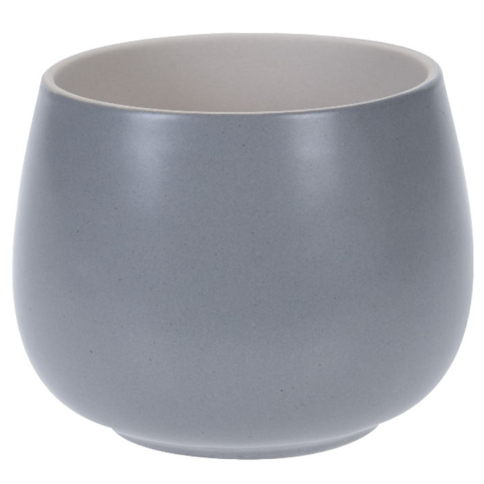 Ceramic flower pot round assrt.