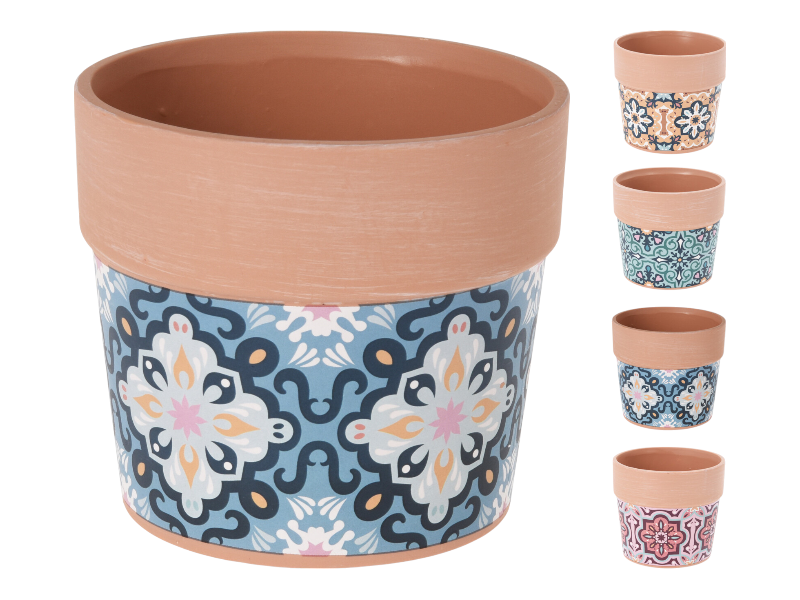Casa flower pot terra H11cm