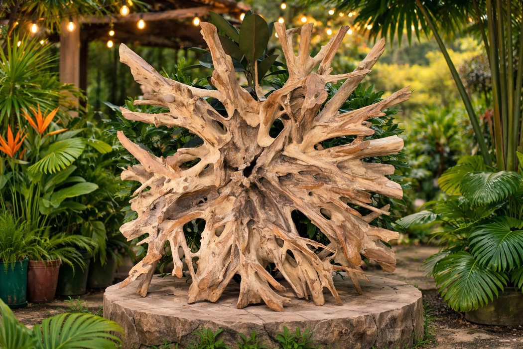 Spider root deco 130x20x130H
