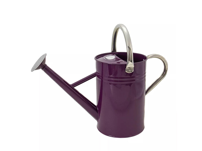 KS Metal Watering Can Violet 4.5ltr
