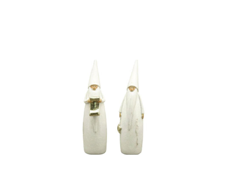 White Santa  L9 x W7 x H34