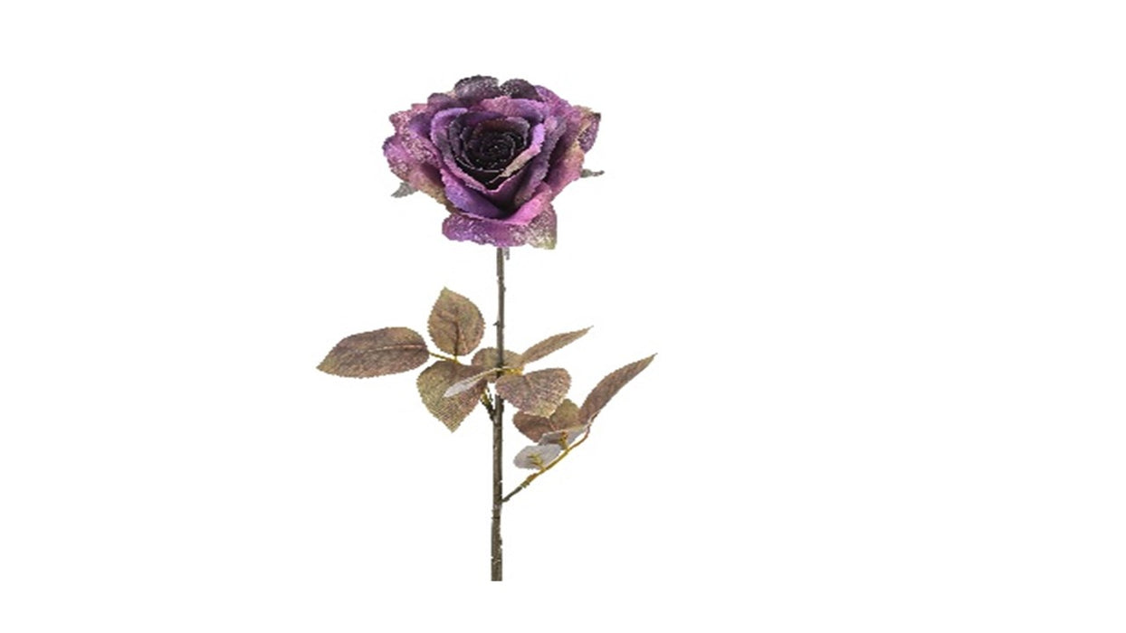 Rose zoe spray purple 68cm