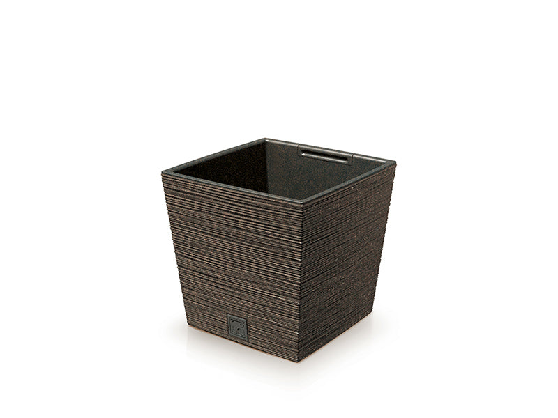 Furu Square Low Pot - 24cm - Coffee