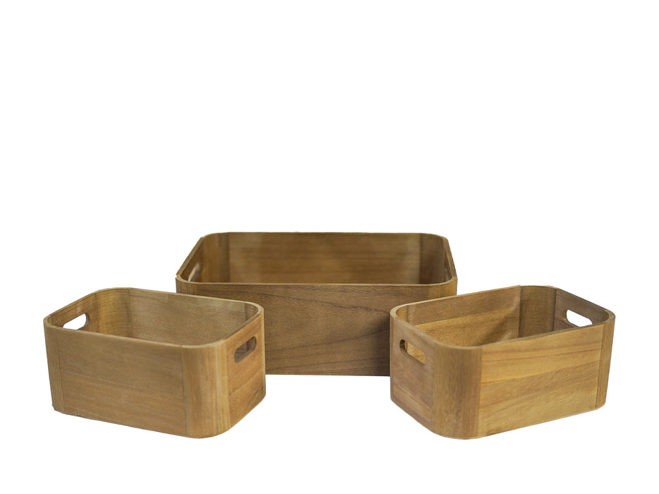 KP Wooden Storage Box