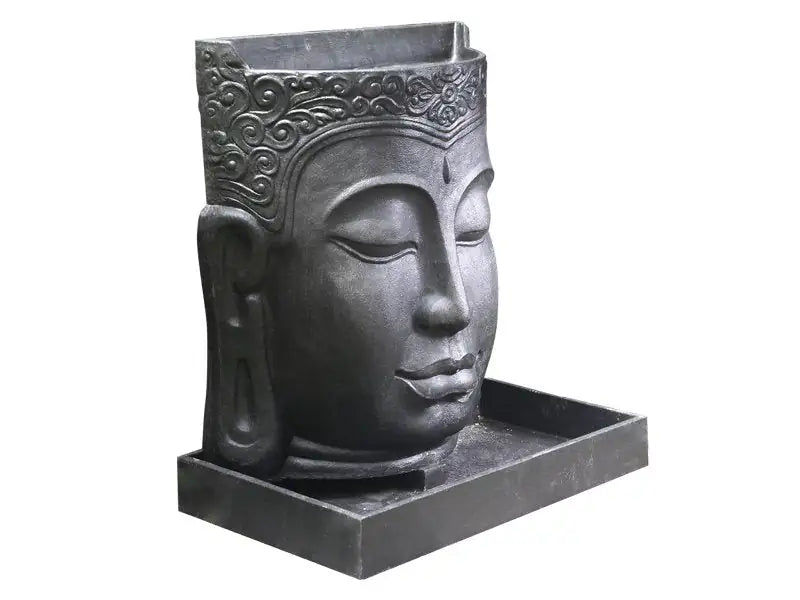 Buddha face water fountain