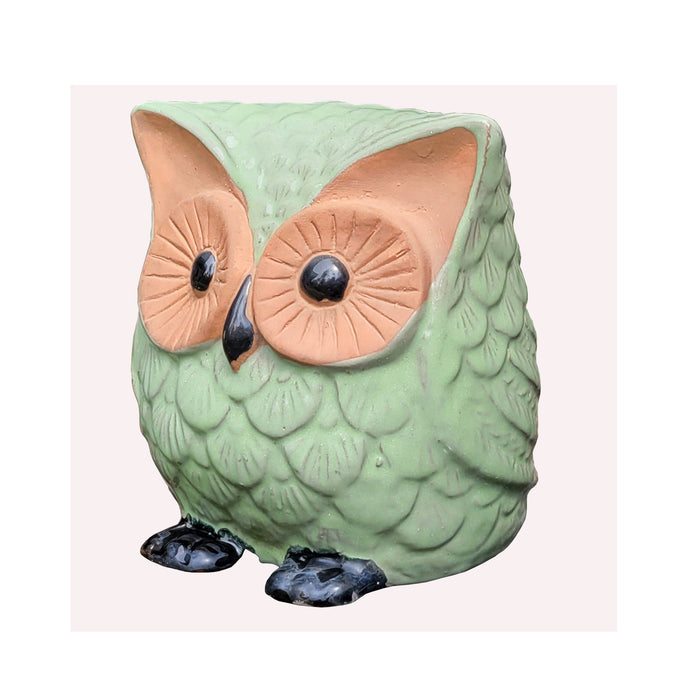 TH Glazed Owl 19x19