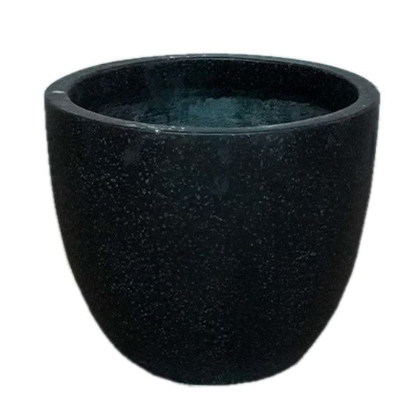 Terrazzo Egg  Cement pot 'BK