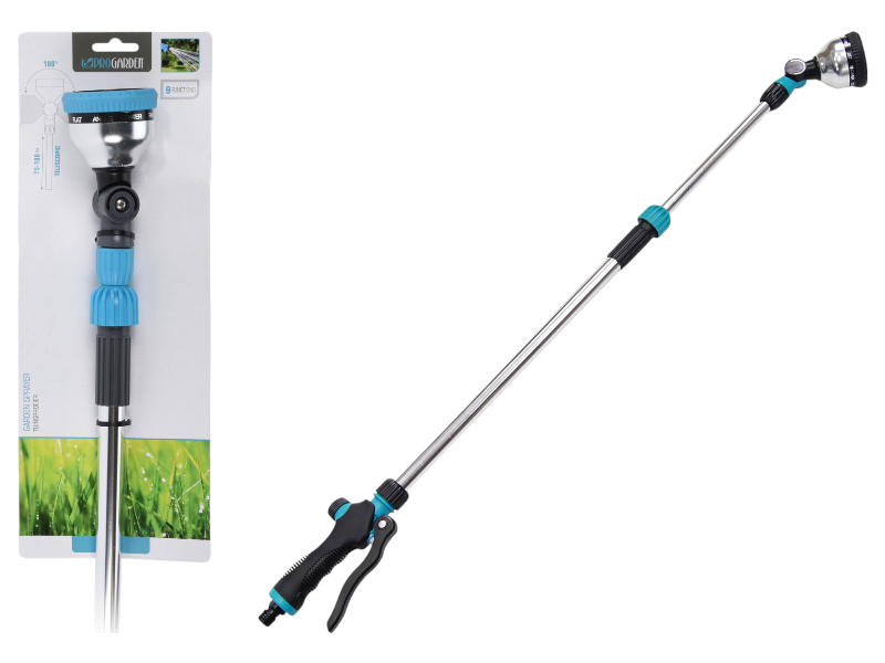 Garden sprayer telescope