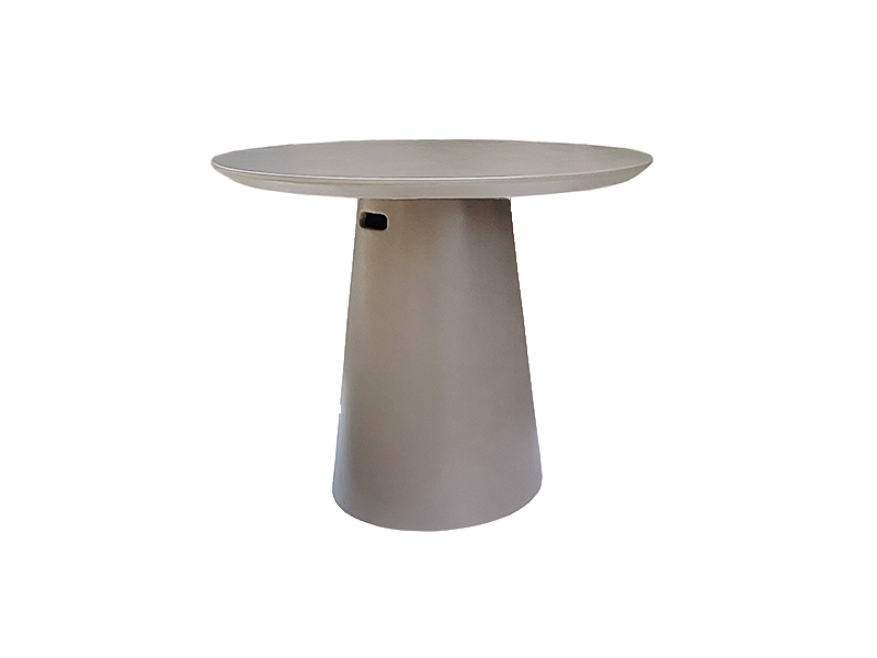 Monet Round Table Dark Grey