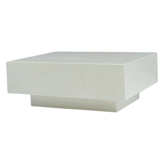 Ponte white table 80x60x30H