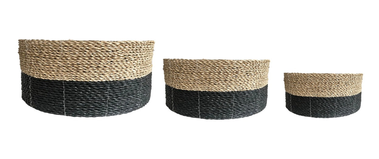 Reesa Round Basket 'Black