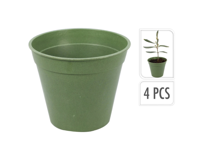 Nursery pot 4pcs bamboo fiber
