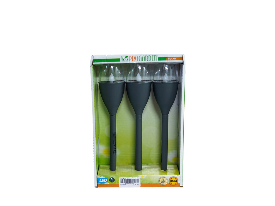 Set of 3 Solar Spike Light