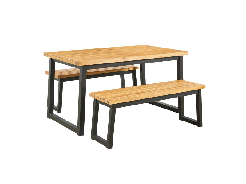 Custom-made Garden Table with Bench