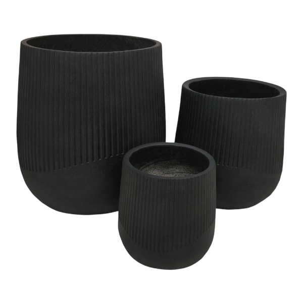 Xiam Fiber Round pot