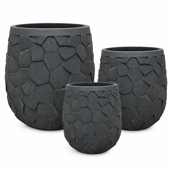 Prisma Fiber Planter 'GY