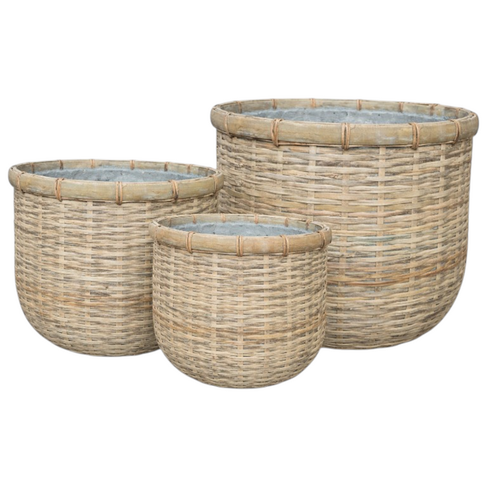 Bamboo egg pot 46xH40