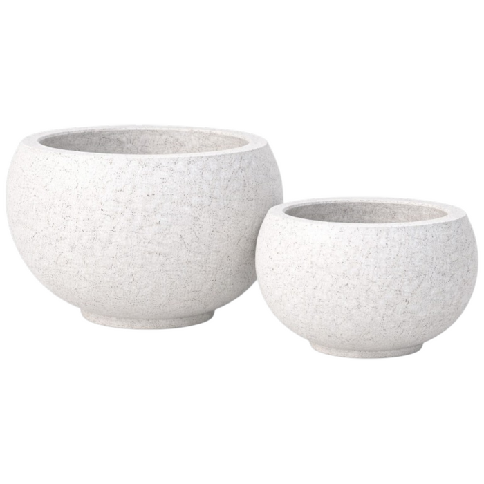 Terrazzo ball pot W39xH32 'WH