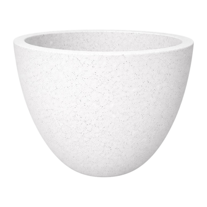 Terrazzo egg pot W65xH60 'WH