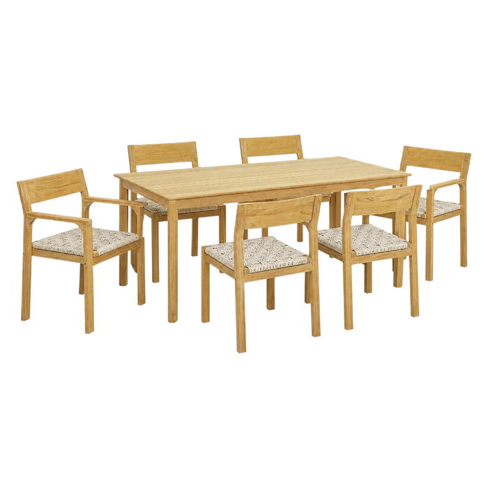 Sicily Dining Table Set 2200*950mm