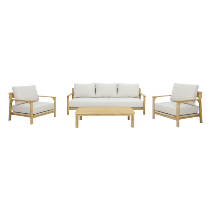 Sicily triple lounge set w/cushion