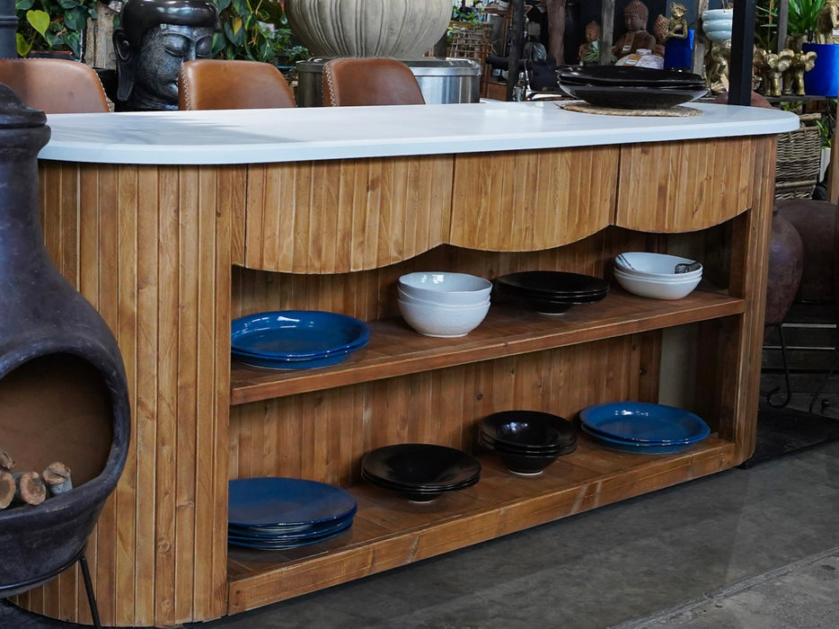 Custom Made Kitchen Island L250cm x W75cm x H95cm