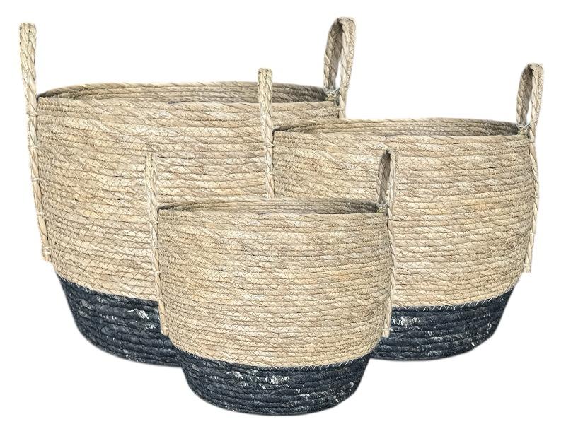 KP Straw Basket Nat