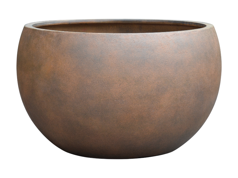 Grand bowl pot Ant. rust