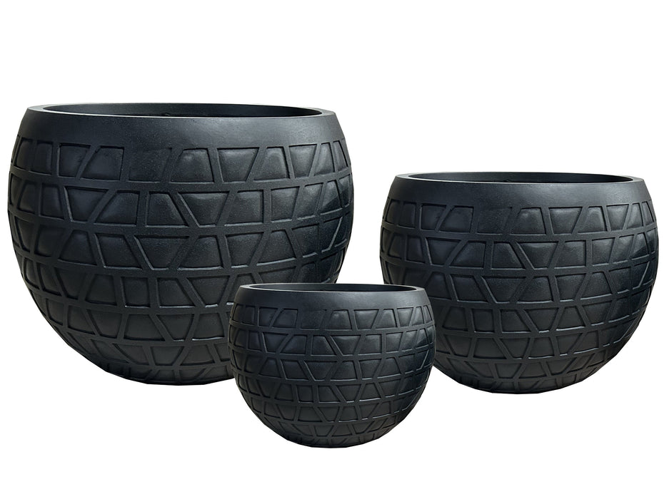 Nostra Fiber Planter Black