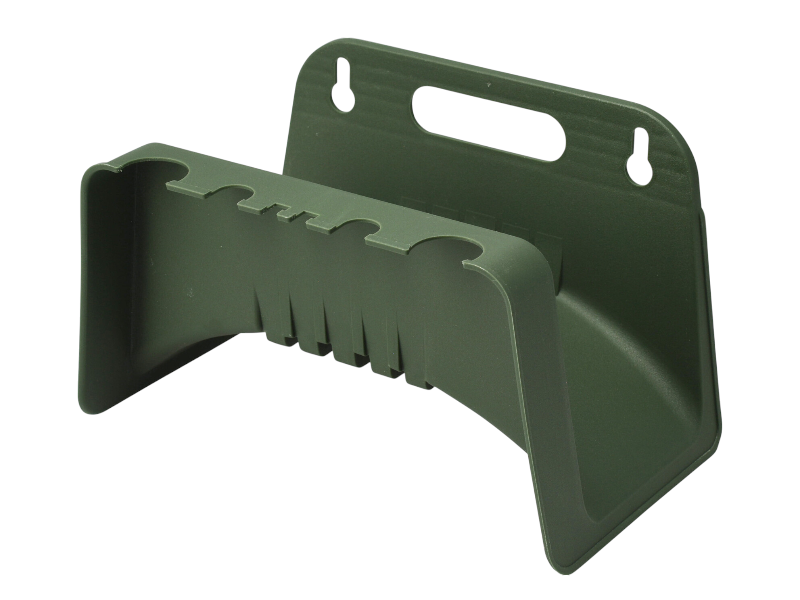 Holder for garden hose green