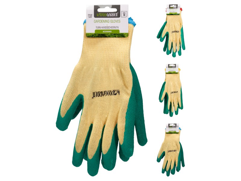 Garden gloves yellow green