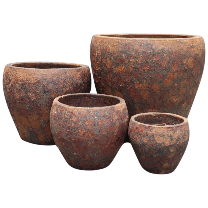 Rustic U-planter 29x29x25 'BRZ