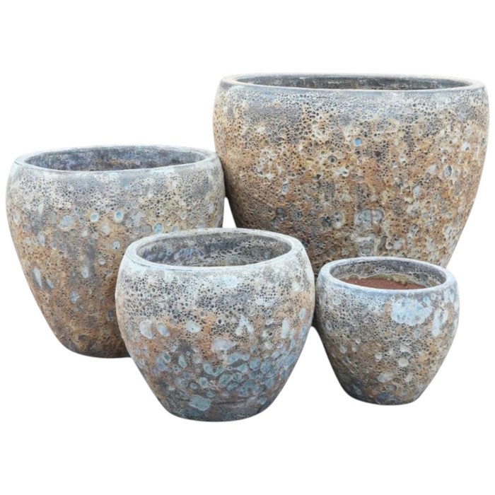 Rustic U-planter 29x29x25 'CR