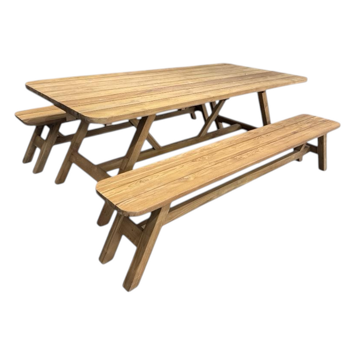 Recy dining table set 200x100x76