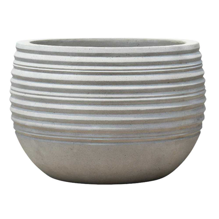 GD Balloon Stonelite Pot 'Concrete