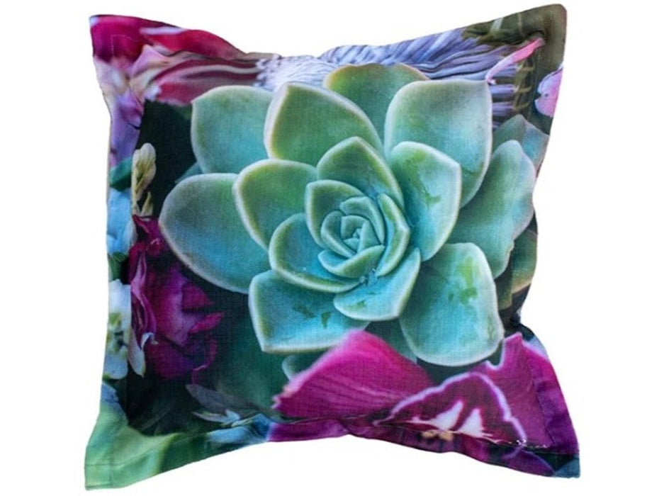 Flower Crochet Scatter Cushion