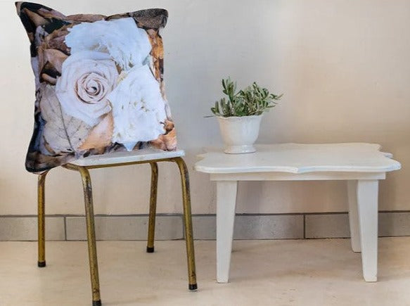 Winterstale Rose Scatter Cushion
