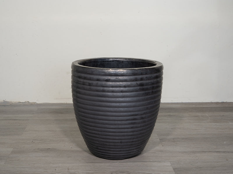 TK Ribbed Ceramic pot 'MBK