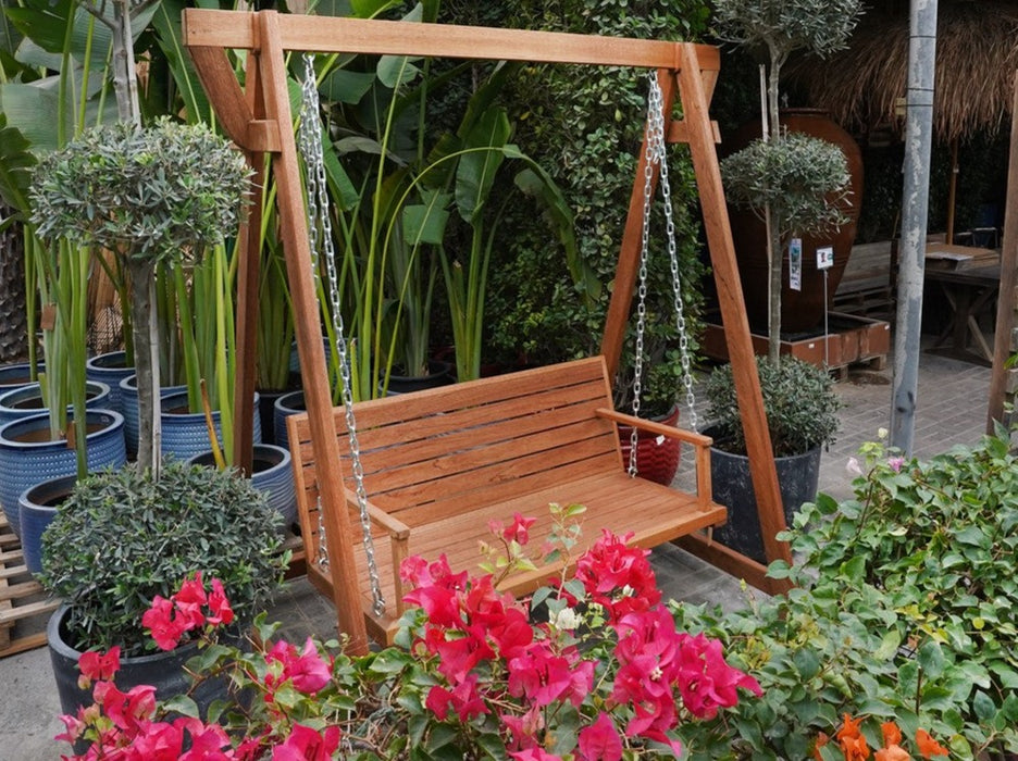 Custom Made Wooden Swing