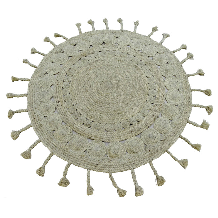Jute Round Carpet 'NT