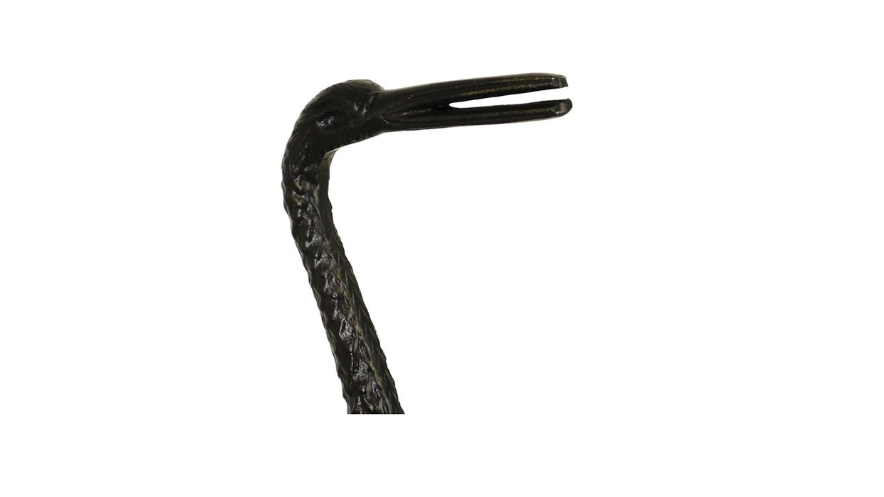 Elegant crane ornament