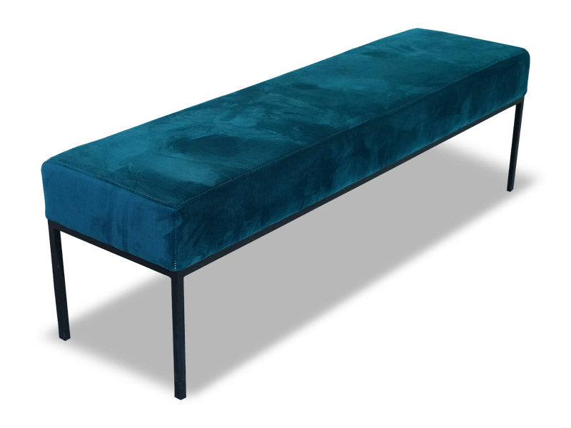 Robertson Ottoman Bench Queen - Cryptic Teal