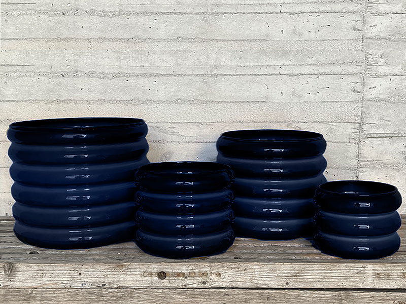 Rimini Pot - Royal Blue L25 x W25 x H20